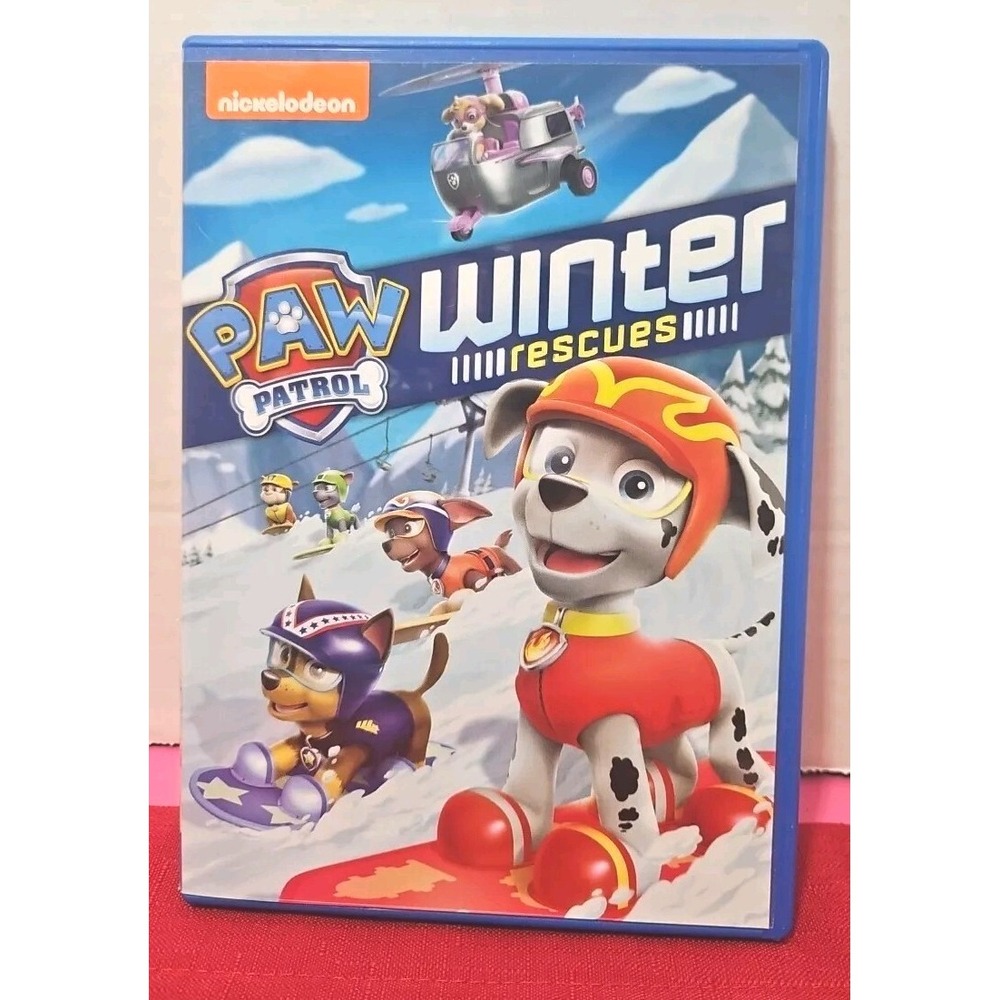 PAW Patrol Winter‎ Rescues Nickelodeon DVD 2014 7 Episodes